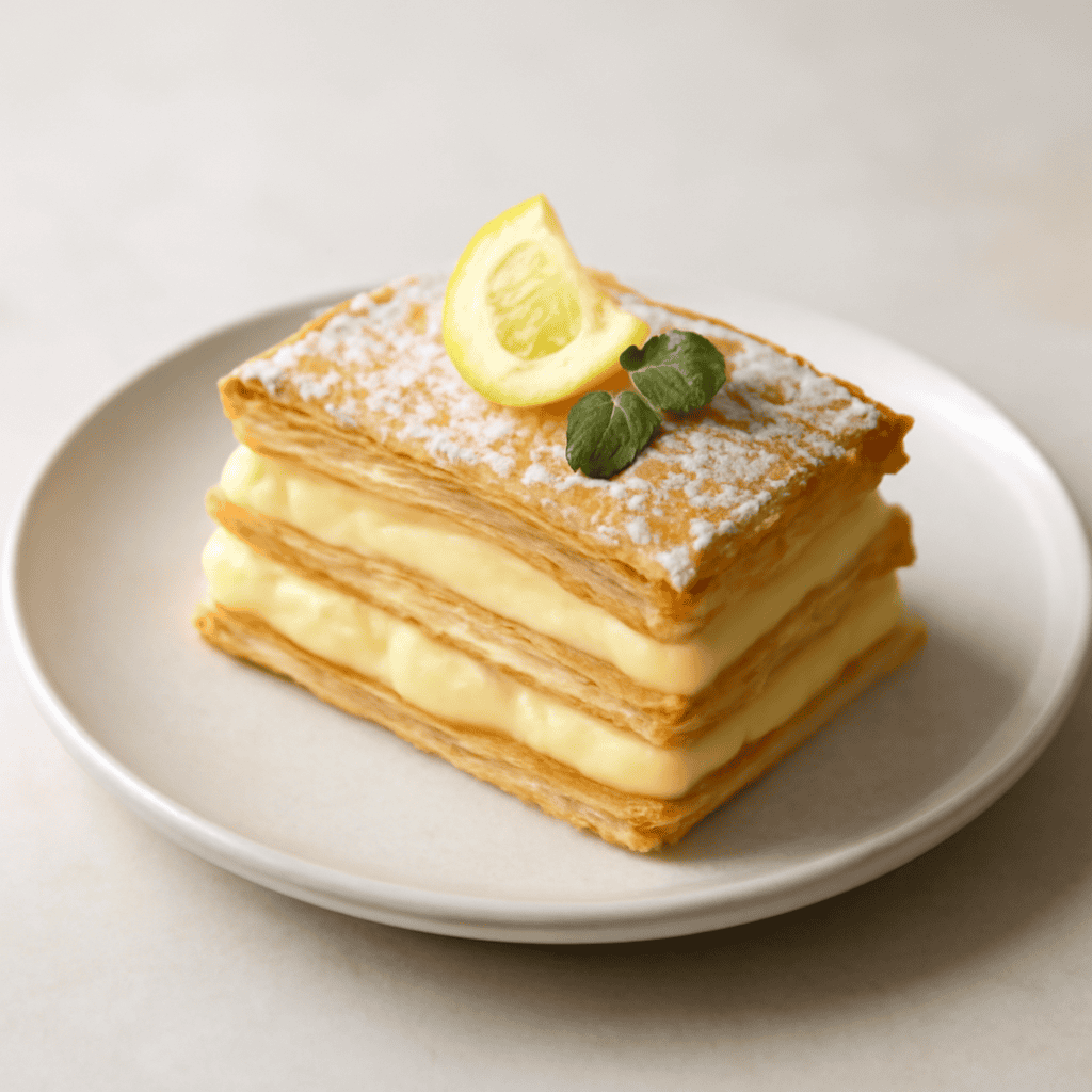 Millefoglie al limone