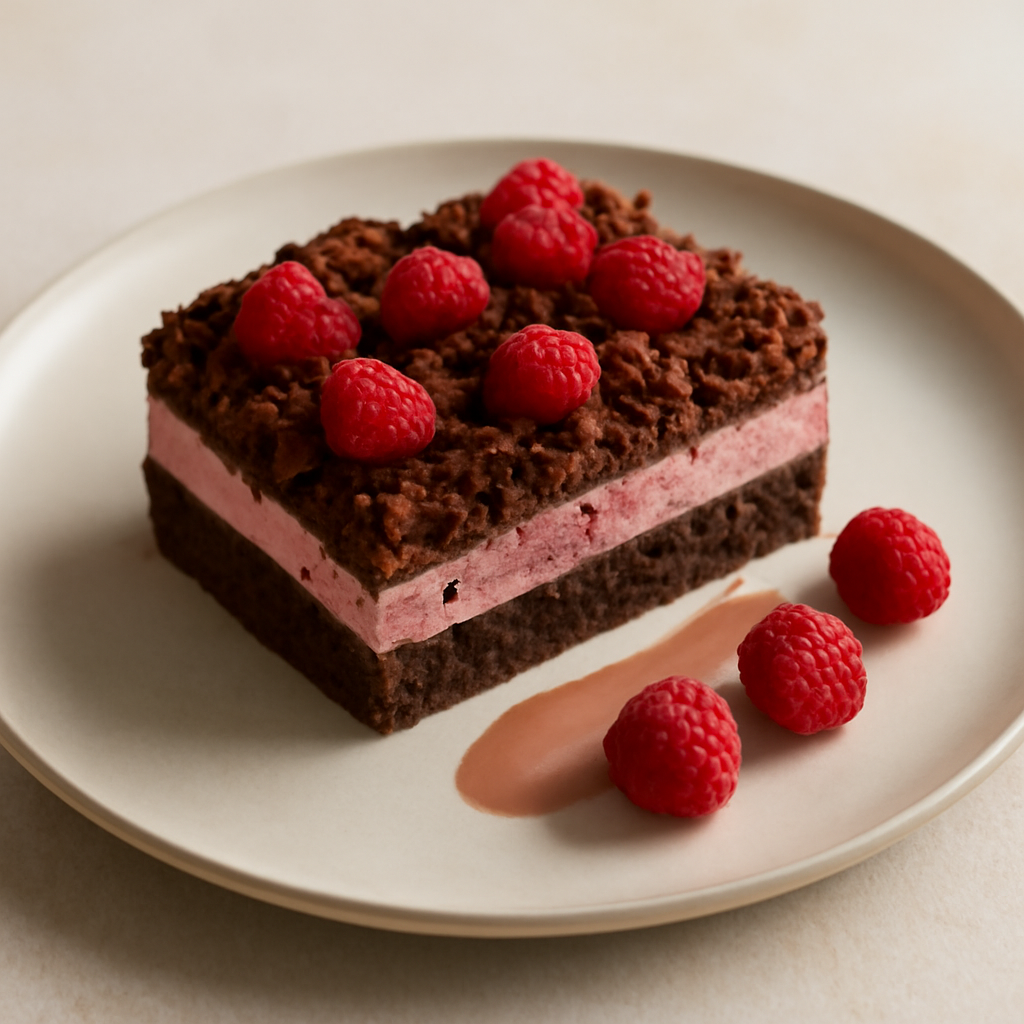 Mimosa cacao e lamponi