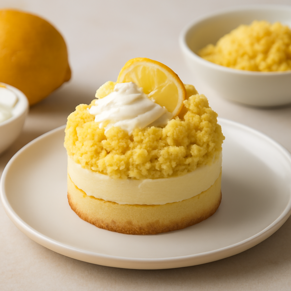 Mimosa con crema al limone