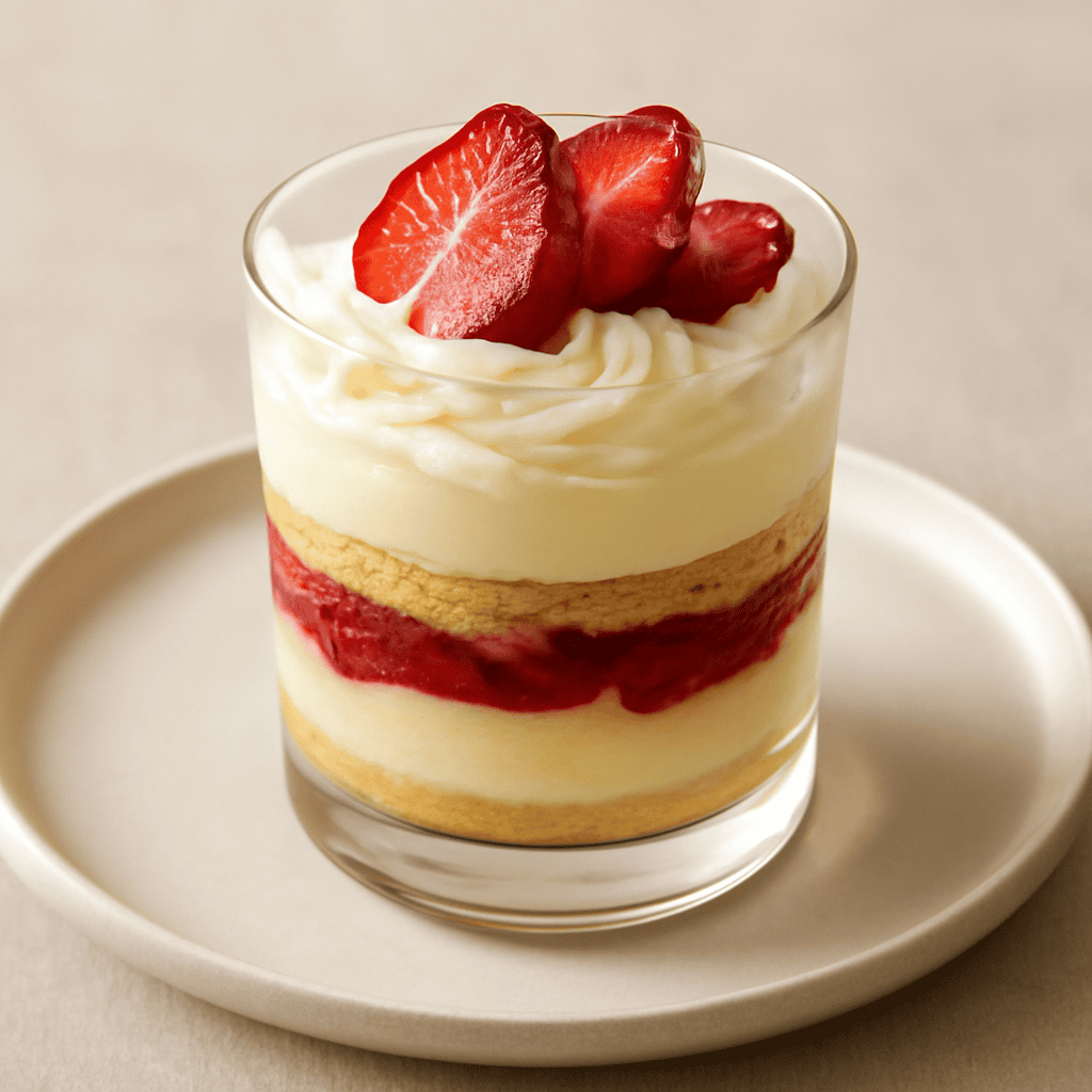 Mimosa monoporzione alla fragola