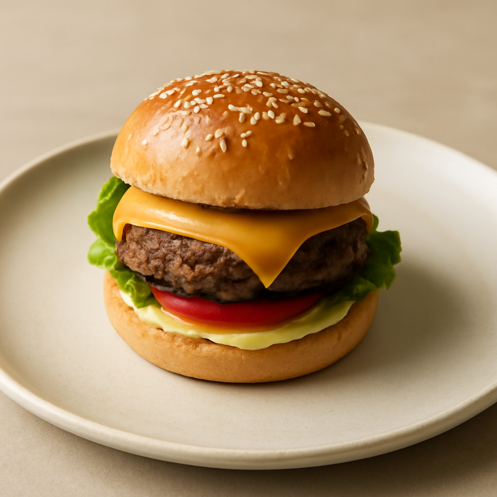 mini cheeseburger