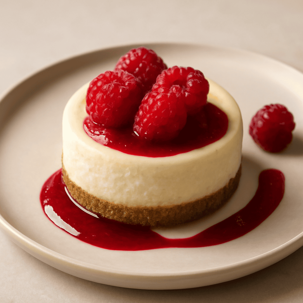 Mini Cheesecake ai Lamponi
