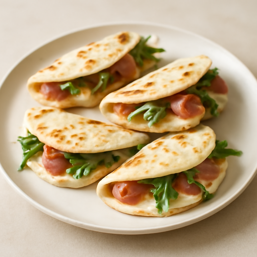 Mini piadine farcite