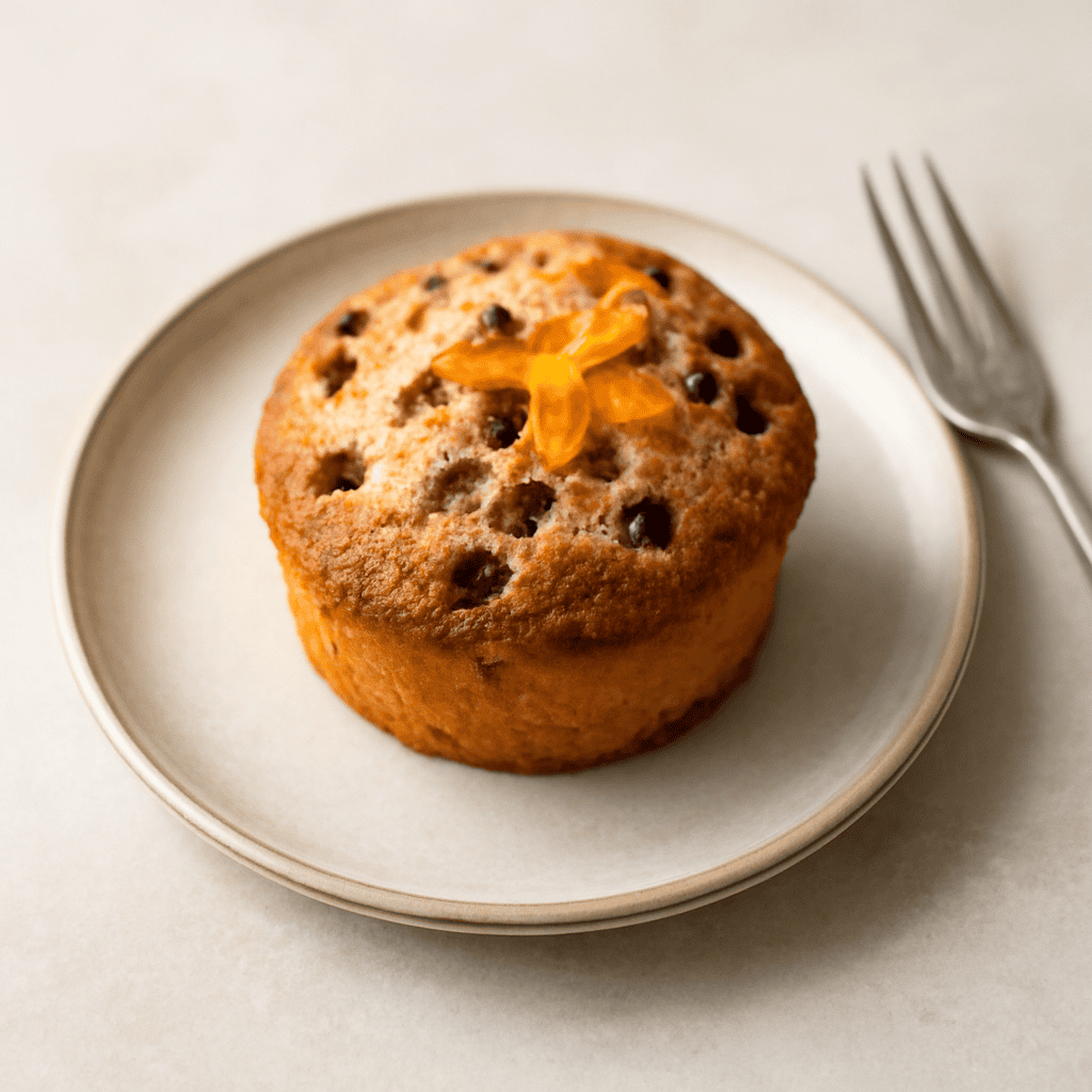 Mini plum Cake alla cannella scorza d’arancia e gocce di cioccolato
