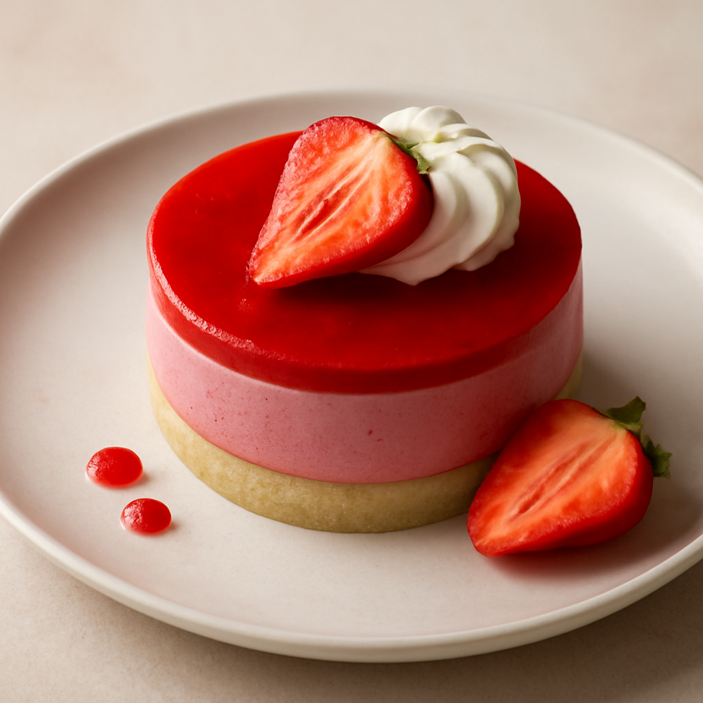 Minitorta alla fragola