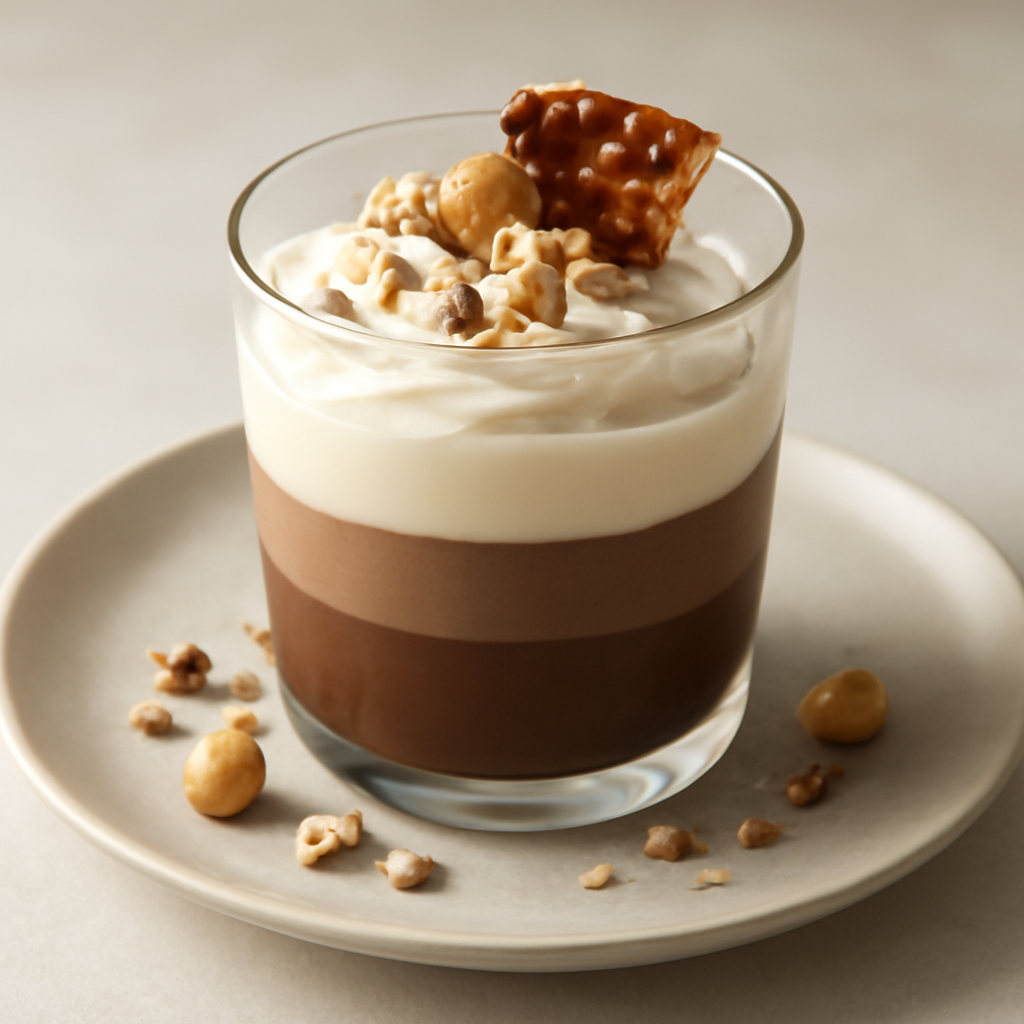 MOUSSE AI TRE CIOCCOLATI