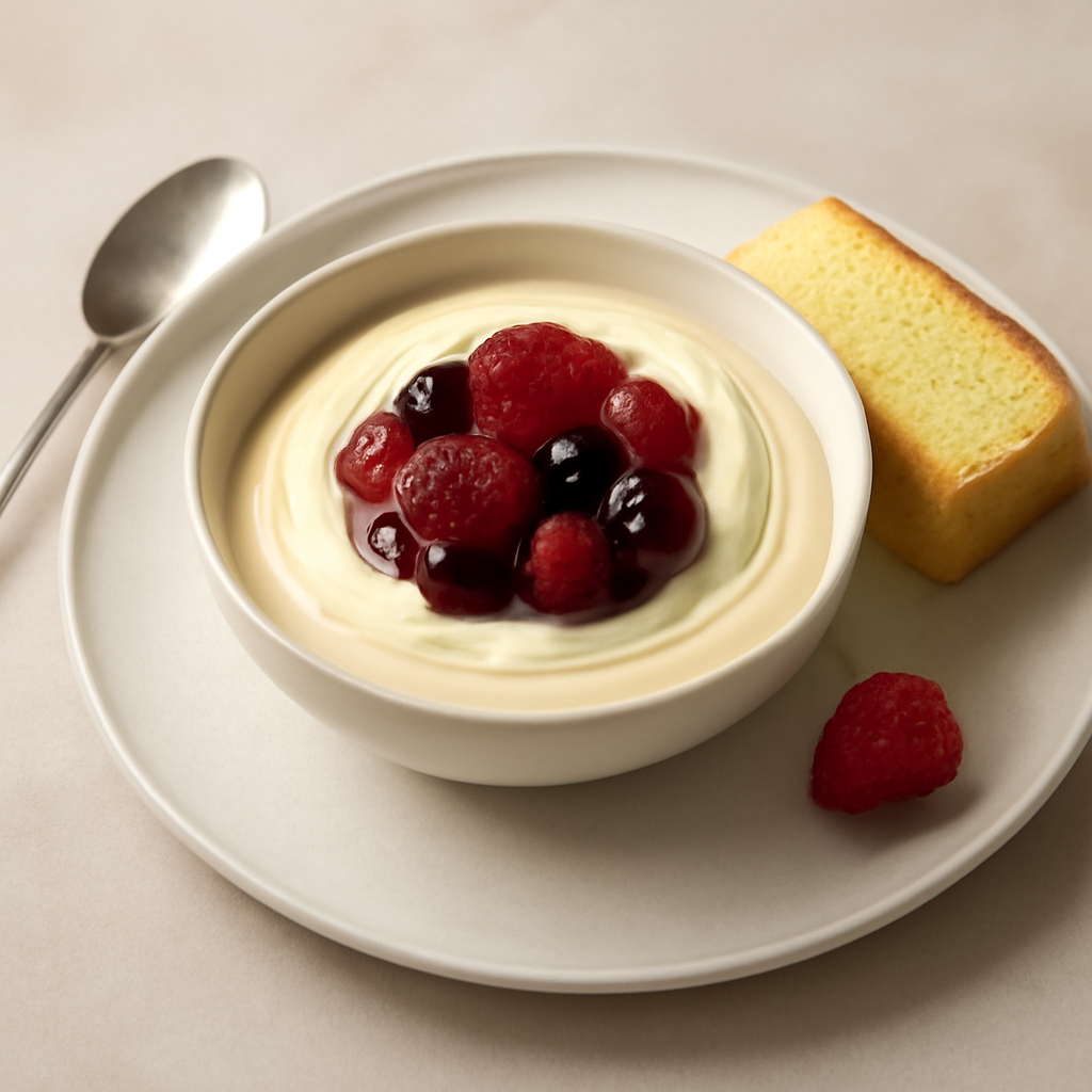 Mousse al cioccolato bianco