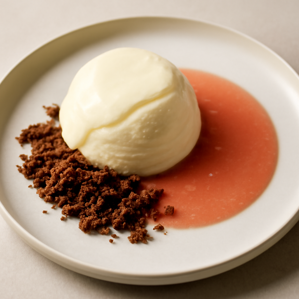 Mousse al cioccolato bianco
