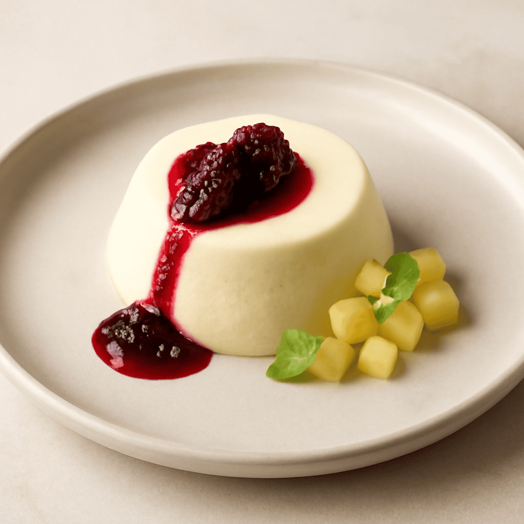 Mousse al cioccolato bianco