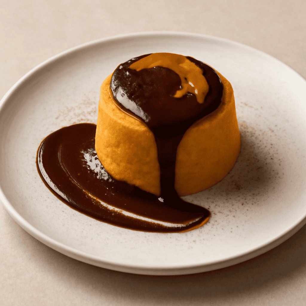Mousse alla Patata Dolce con Crema Caffè