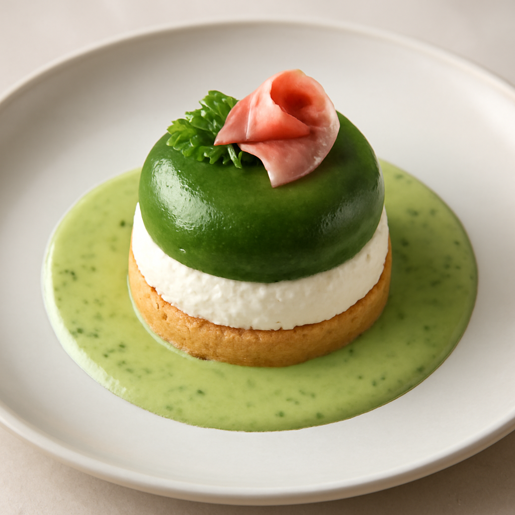 MOUSSE ALLA RICOTTA E BAVARESA AGLI SPINACI