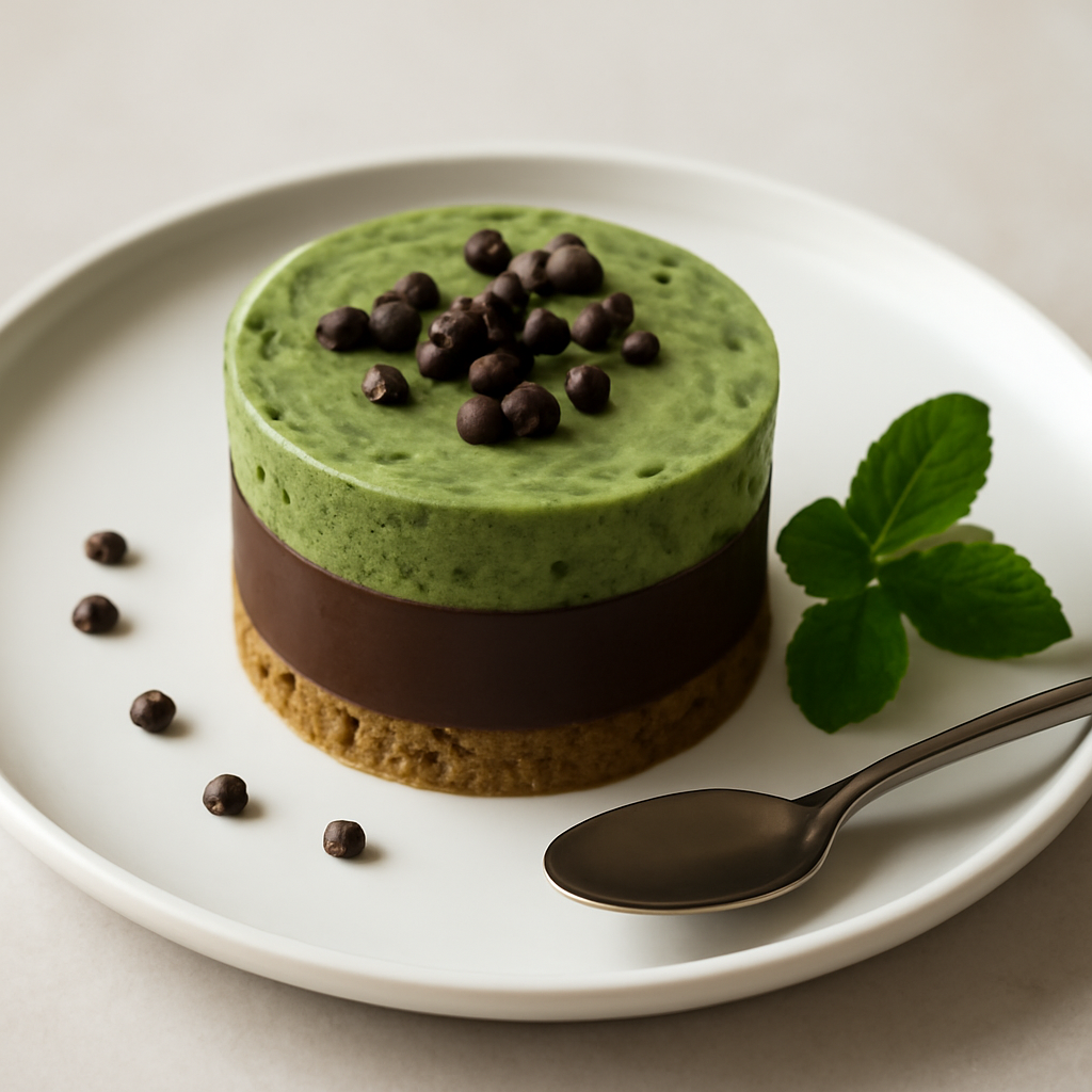 Mousse cioccolato e menta
