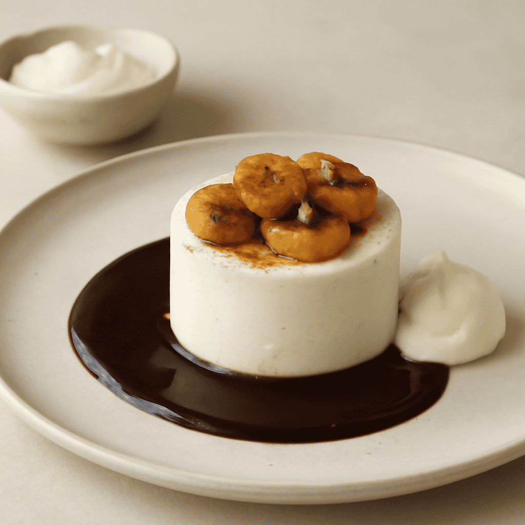 MOUSSE DI YOGURT E BANANE