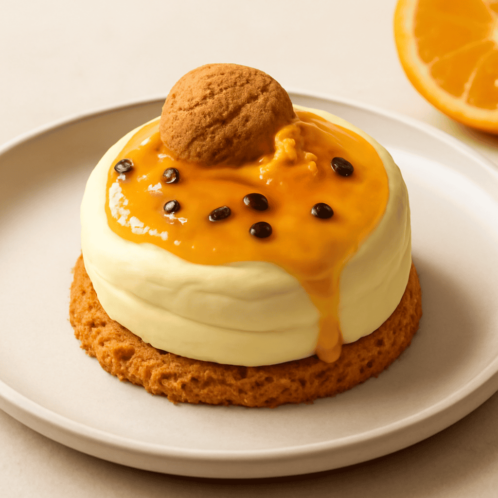 Mousse mascarpone e arancia