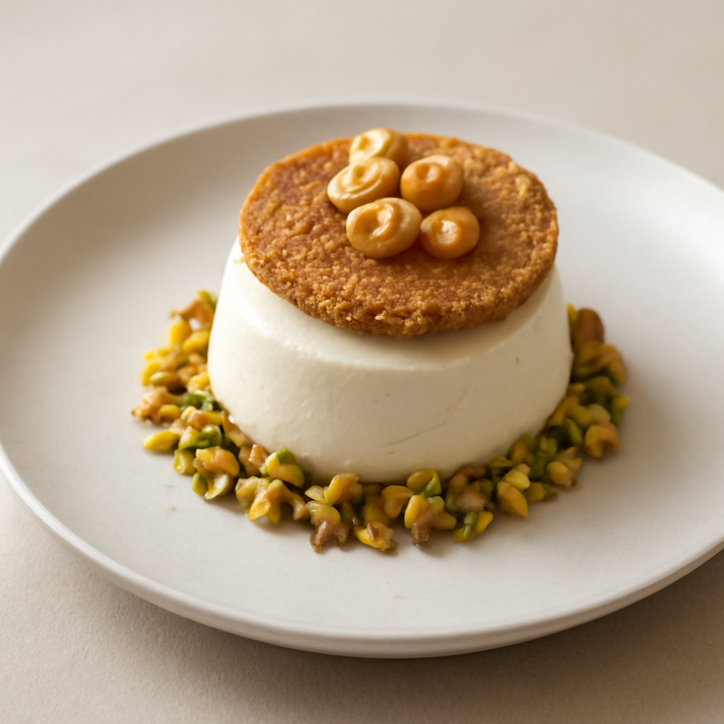 Mousse ricotta e nocciola