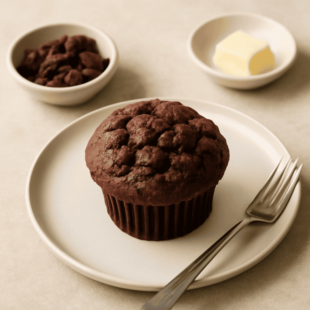 Muffin al cioccolato svizzero