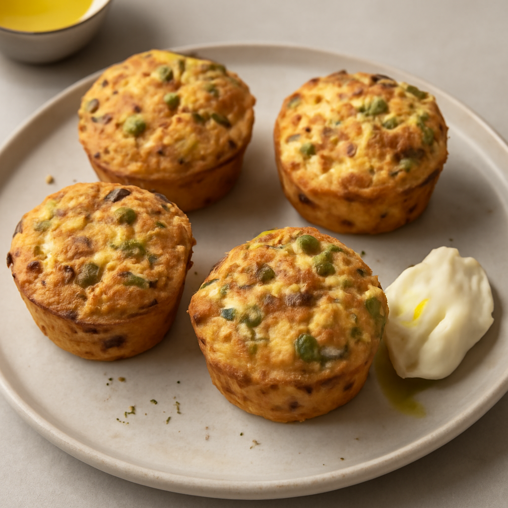 muffin zucchine e stracchino