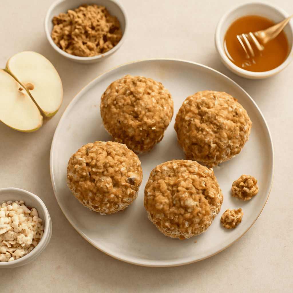 Muffins alle mele e noci