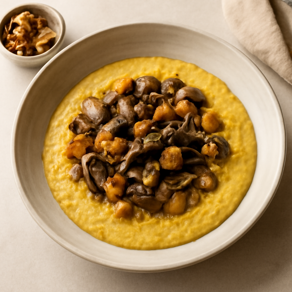 mushrooms porridge