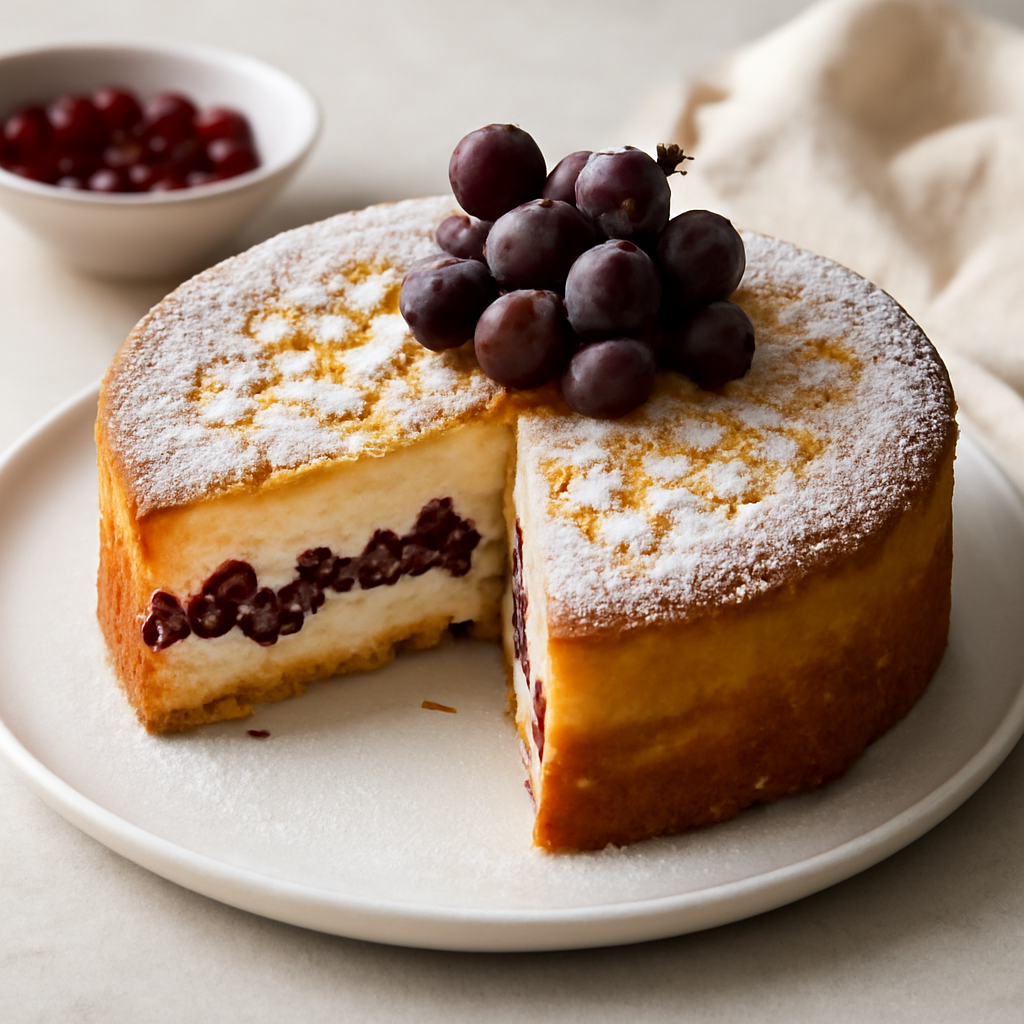 november cake al mosto d’uva e mirtilli rossi