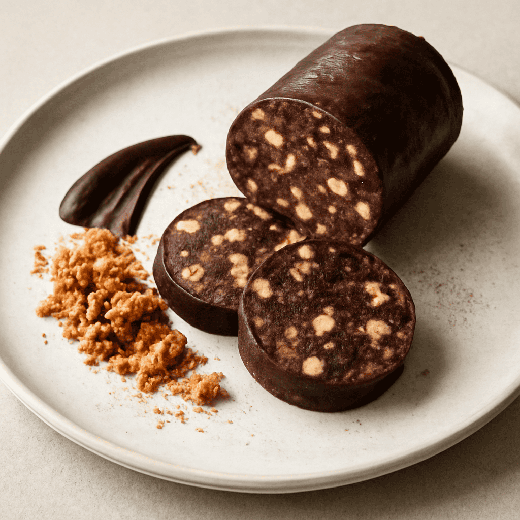 Pallina di salame di cioccolato rivisitata