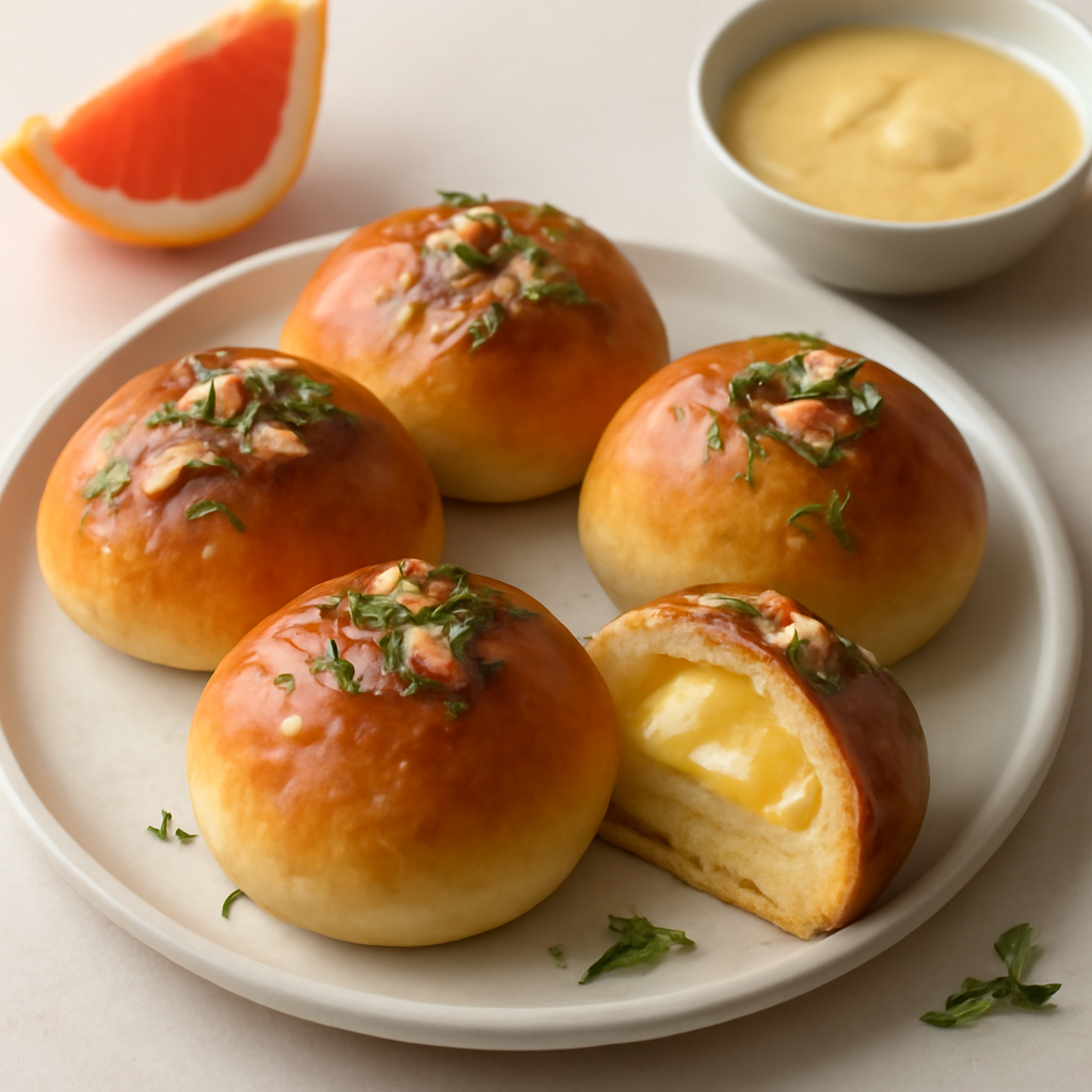 Pan dolce pompelmo e origano
