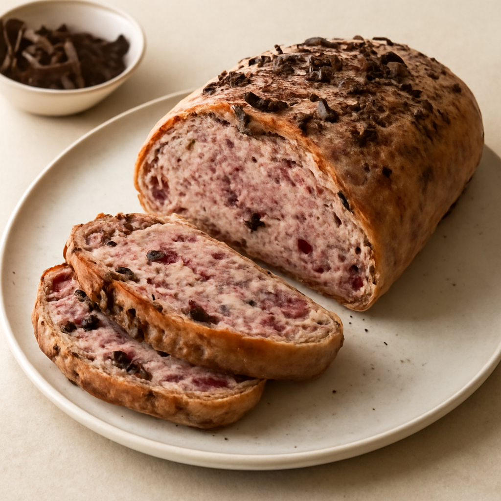 Pane al infuso di frutti rossi con scaglie di cioccolato fondente