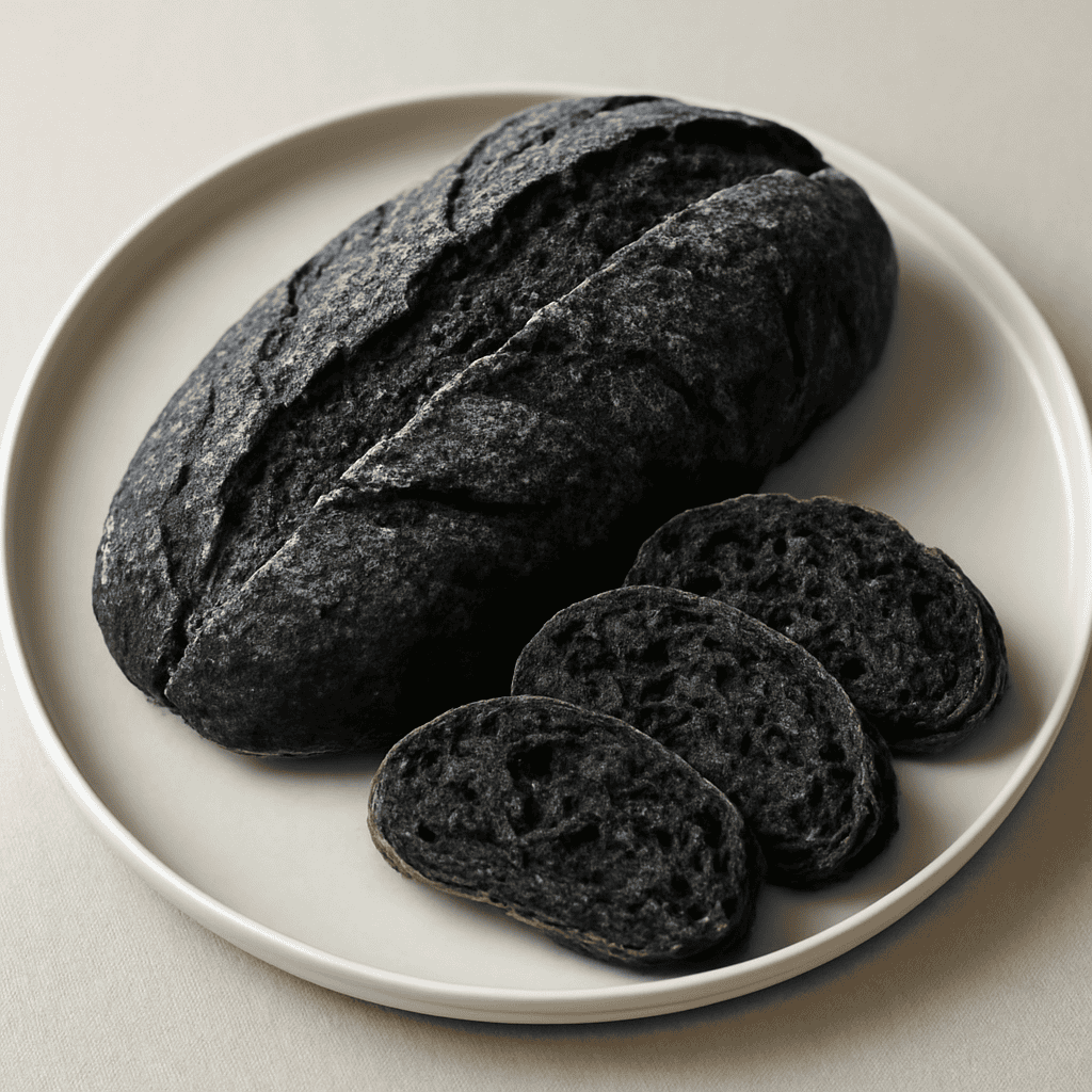Pane al nero di seppia