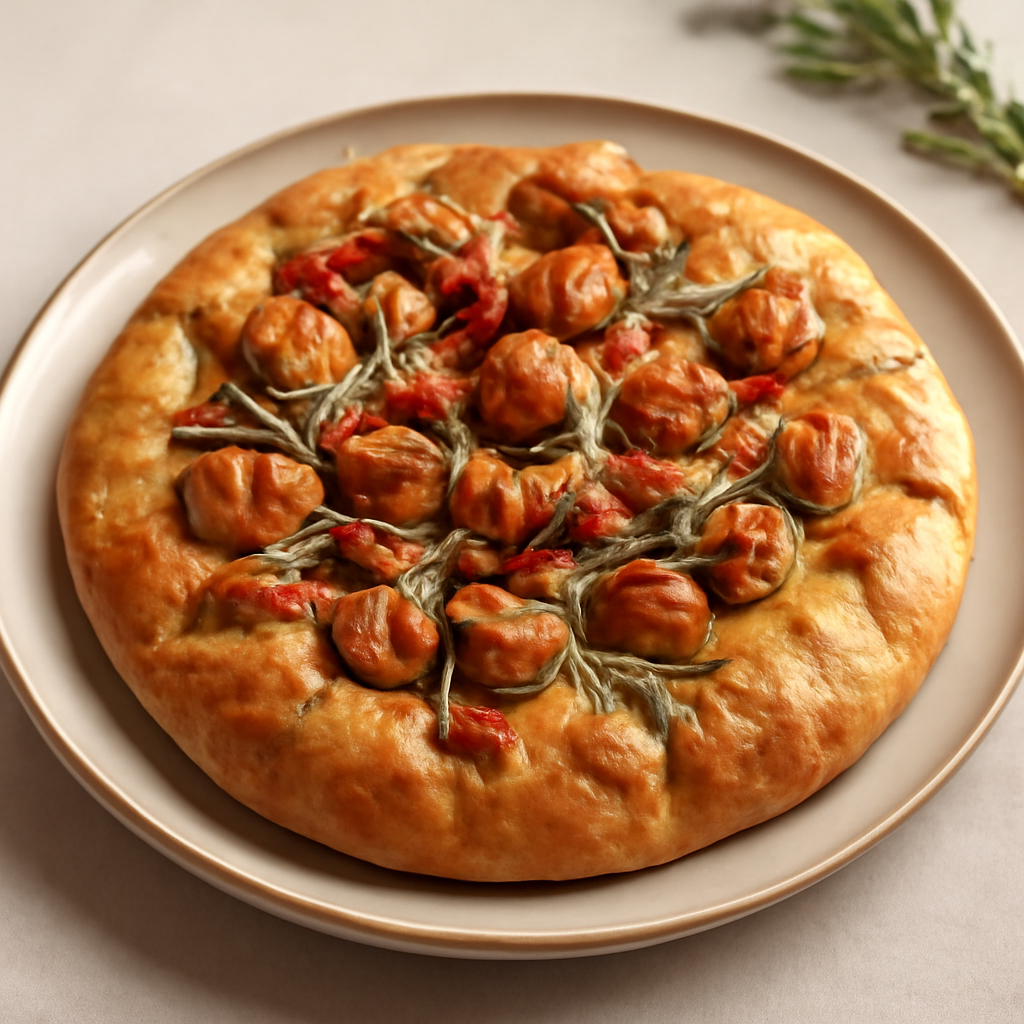 Pane castagne rosmarino e pancetta