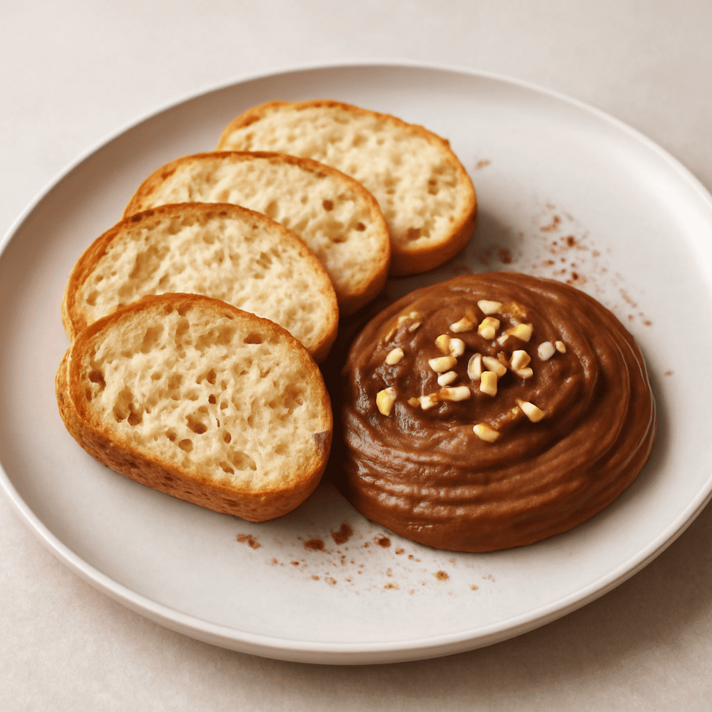 Pane & crema alla nocciola