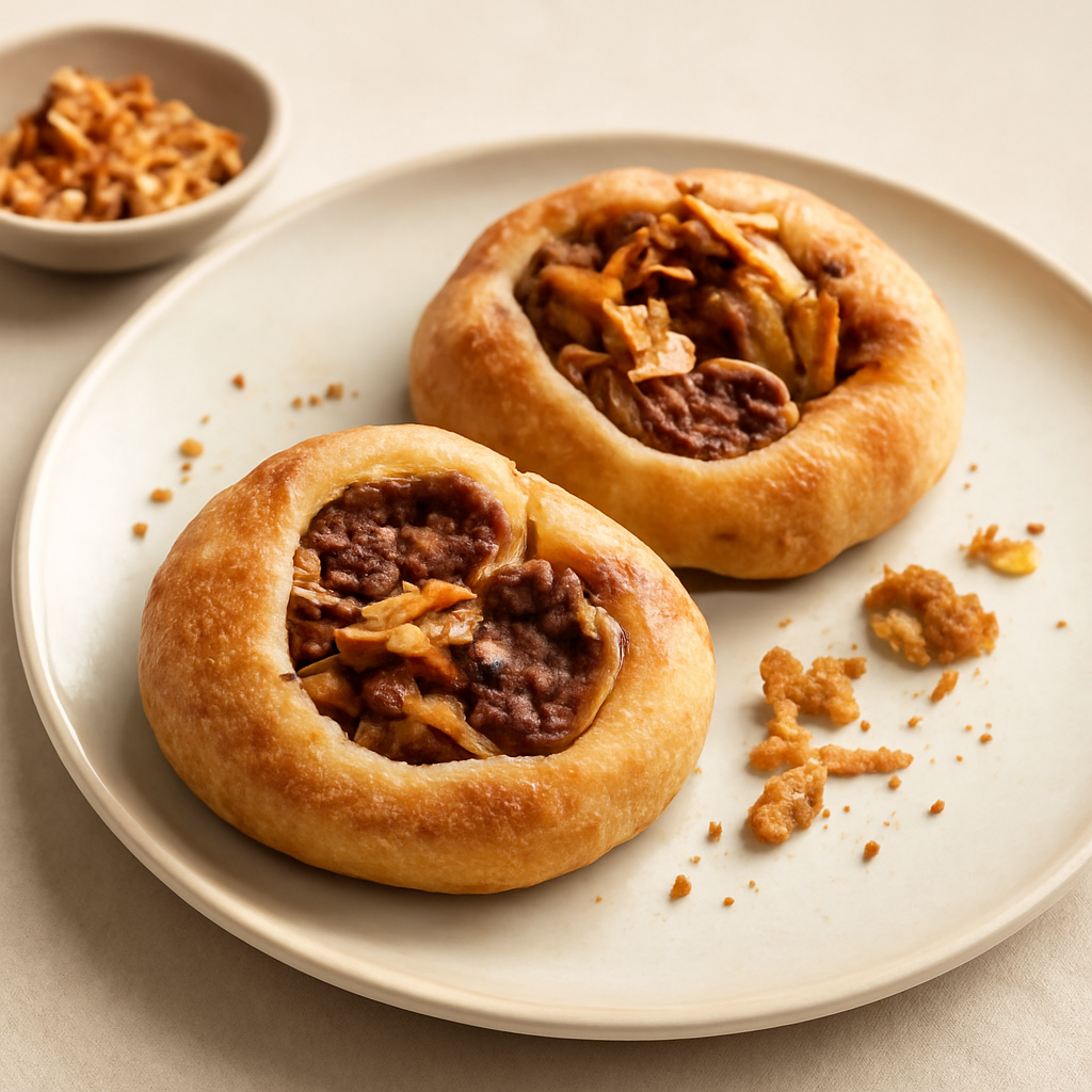 Panini dolci ai fichi secchi, noci e semi di finocchio