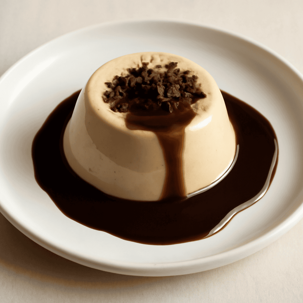 Panna cotta al caffè.