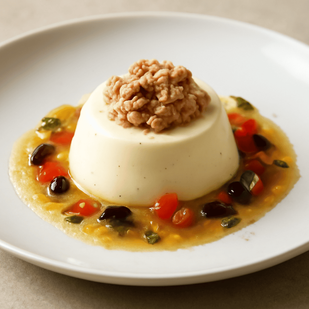 Panna cotta al tonno