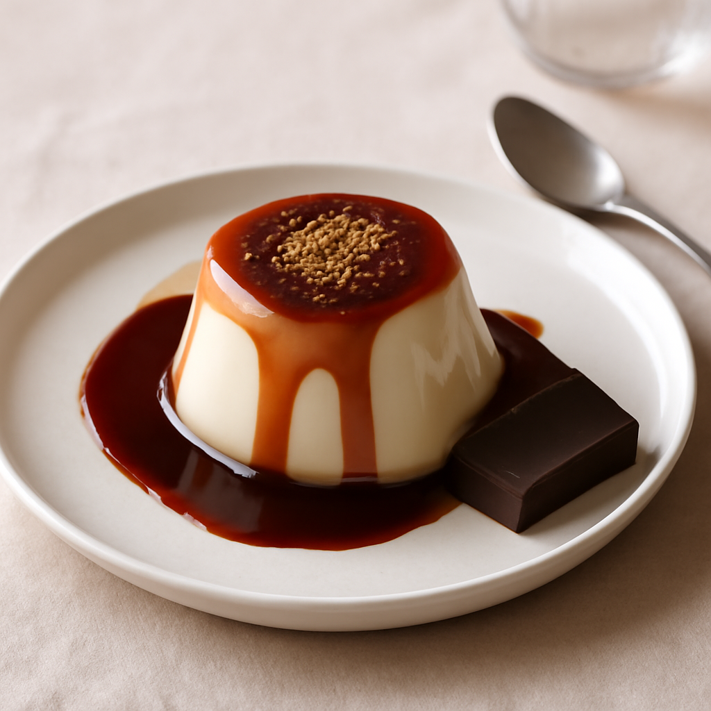 panna cotta alla birra