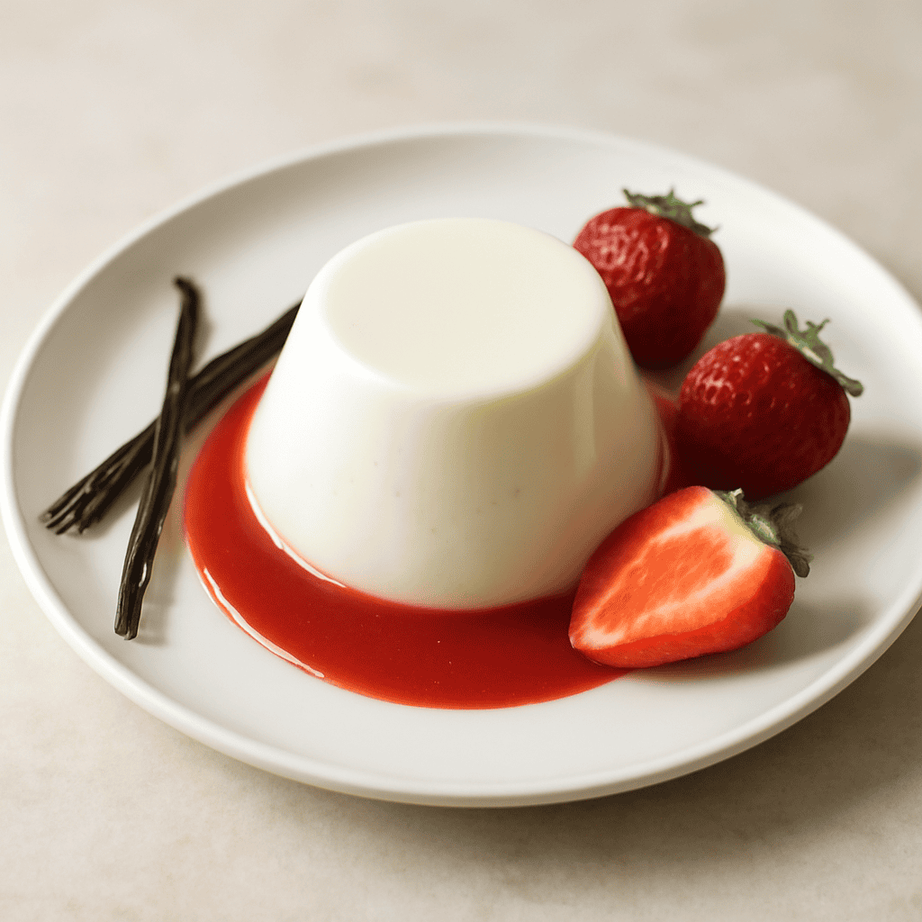 PANNA COTTA ALLE FRAGOLE