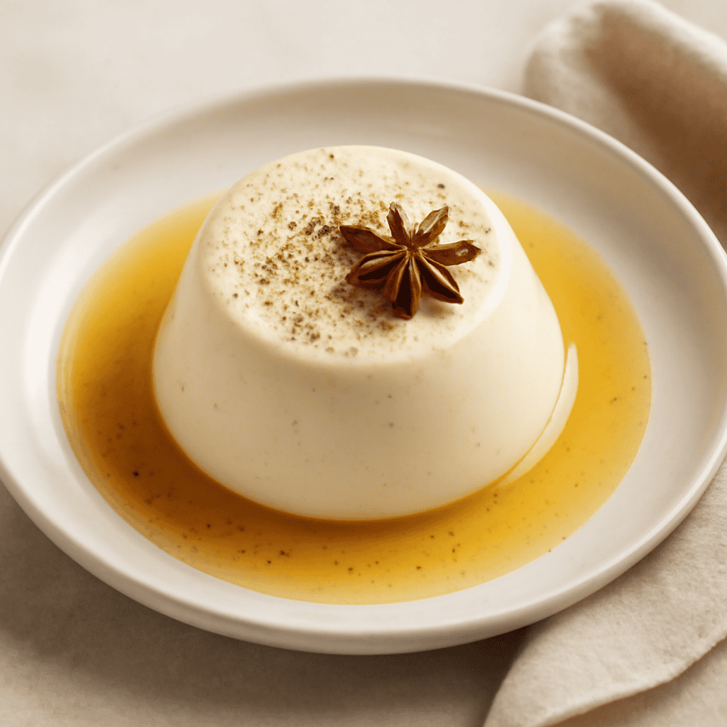 Panna cotta speziata