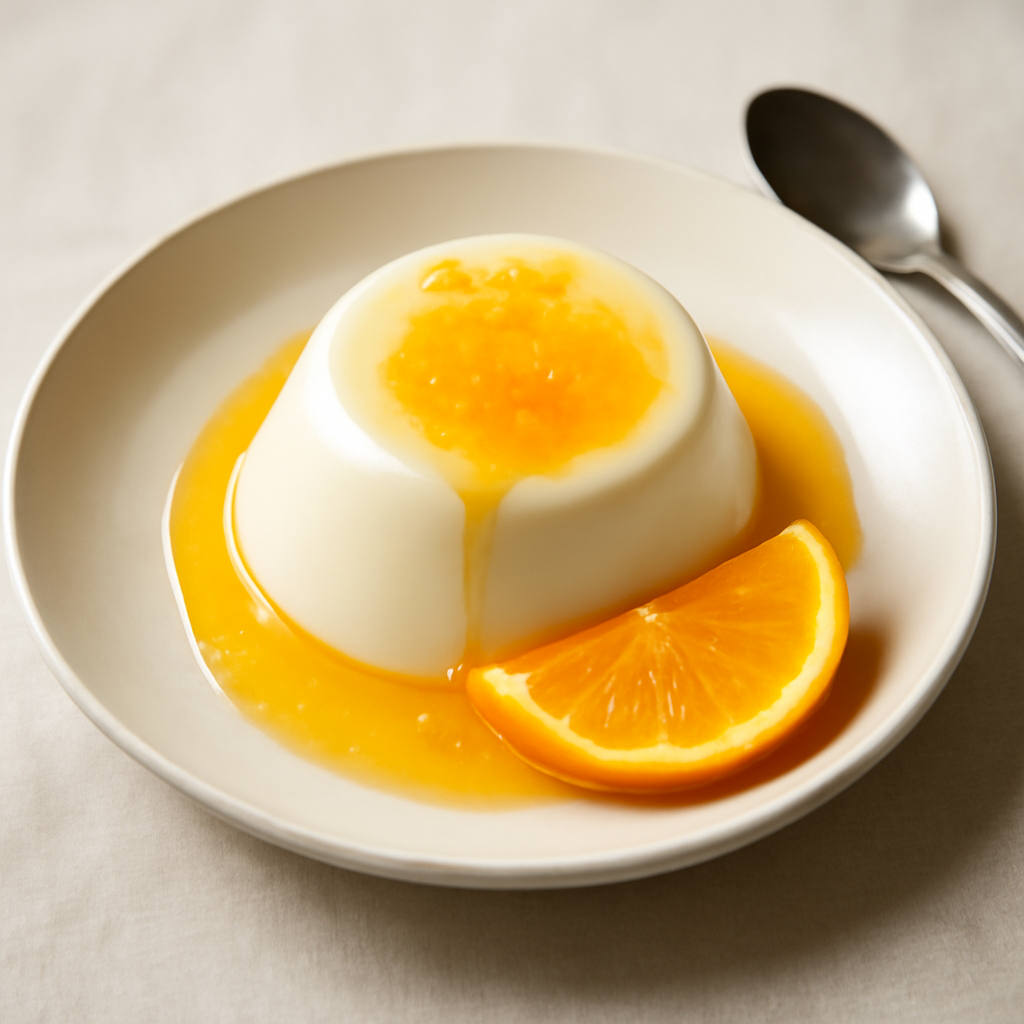 Panna cotta vegan