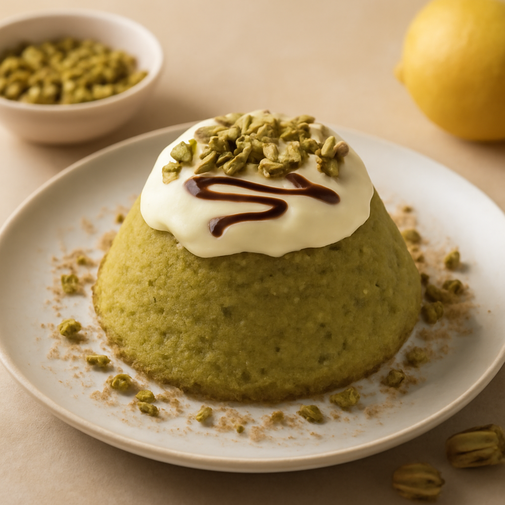 PARROZZO AL PISTACCHIO