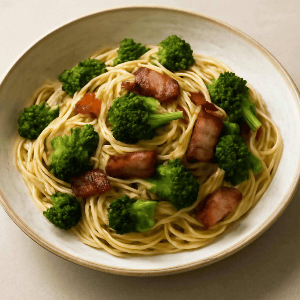 Pasta Broccoli e Guanciale