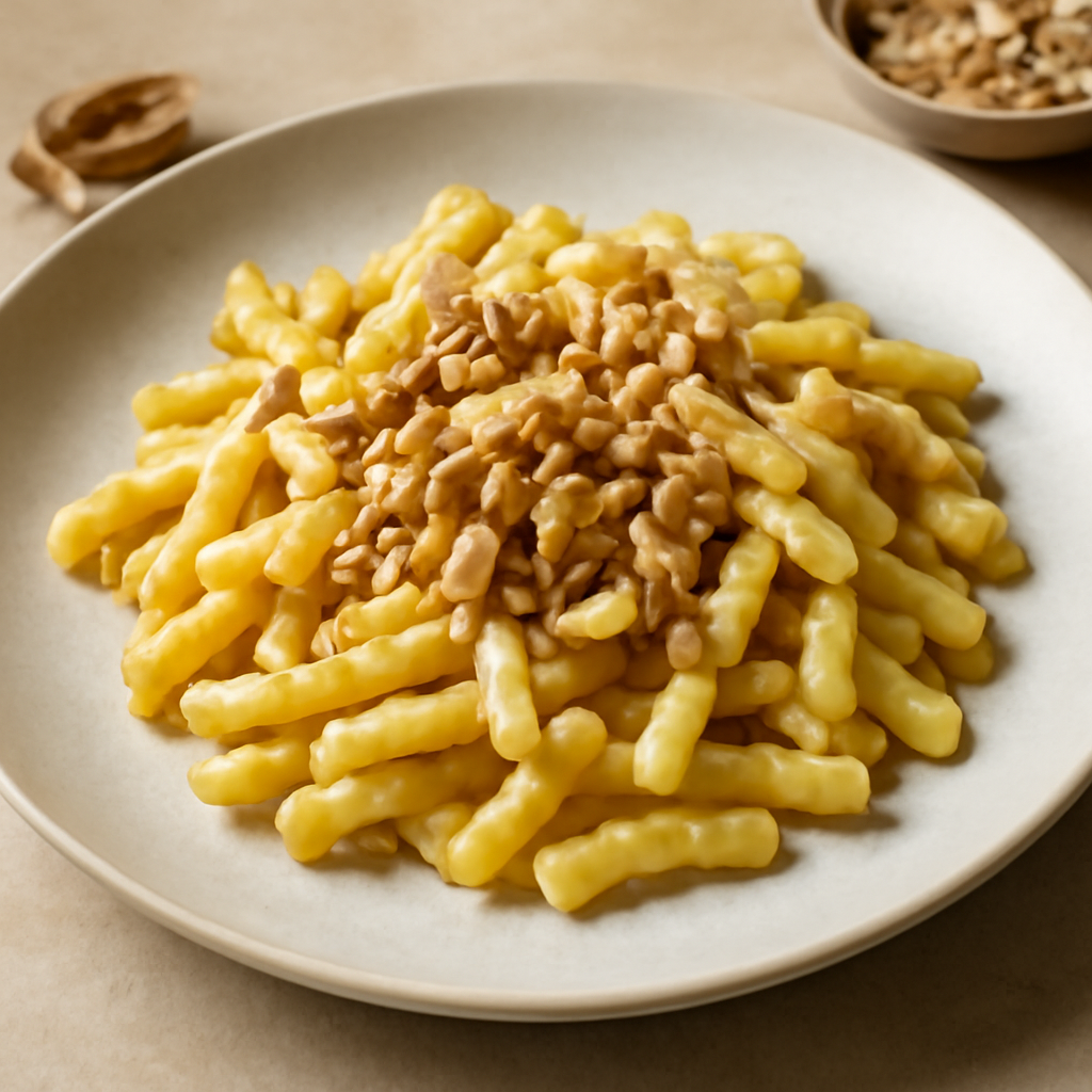 PASTE AL BURRO CON MANDORLE