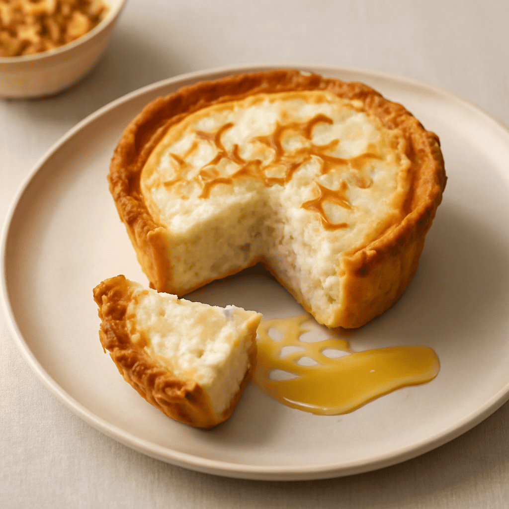 pasticciotto ricotta e mandorle