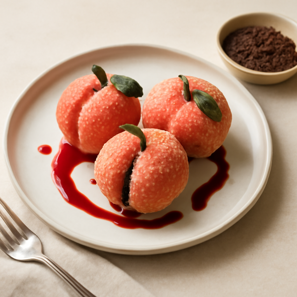 PESCHE AL CIOCCOLATO