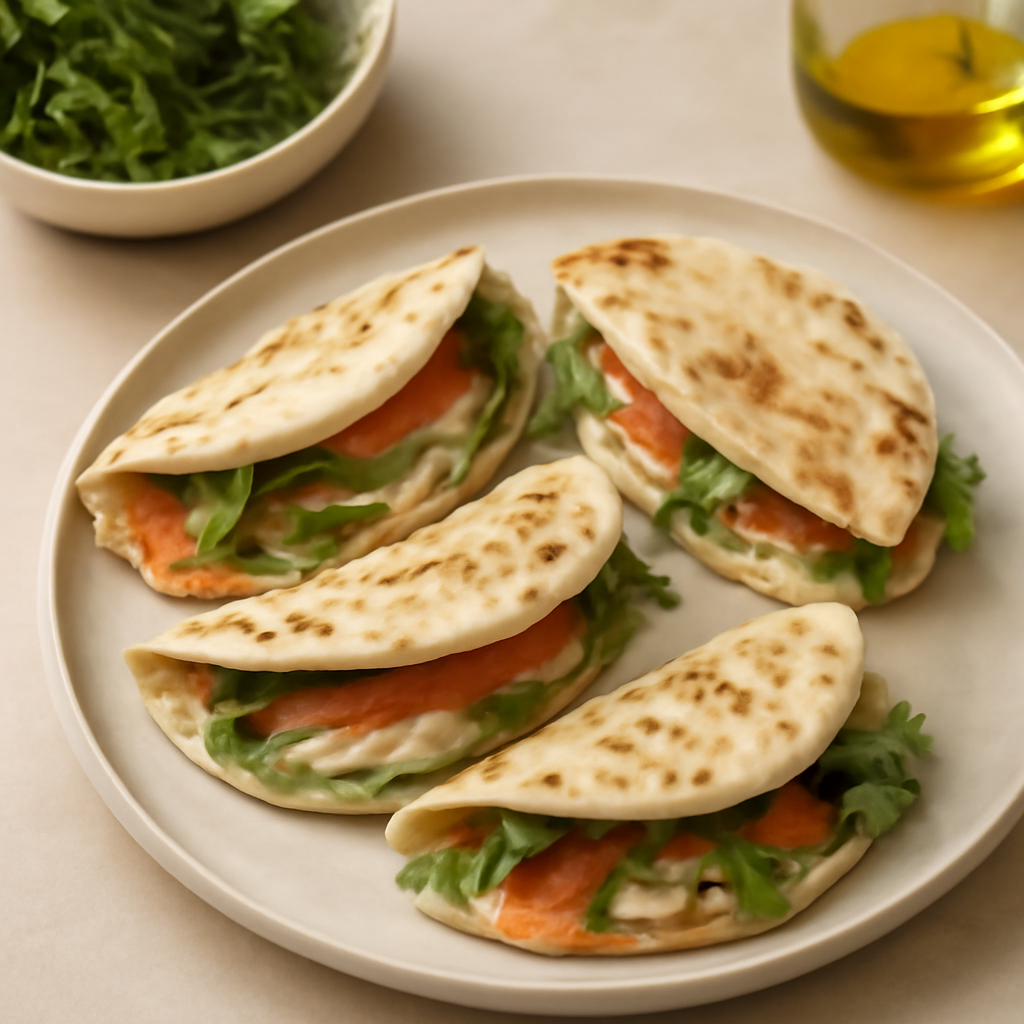 Piadine mignon ripiene