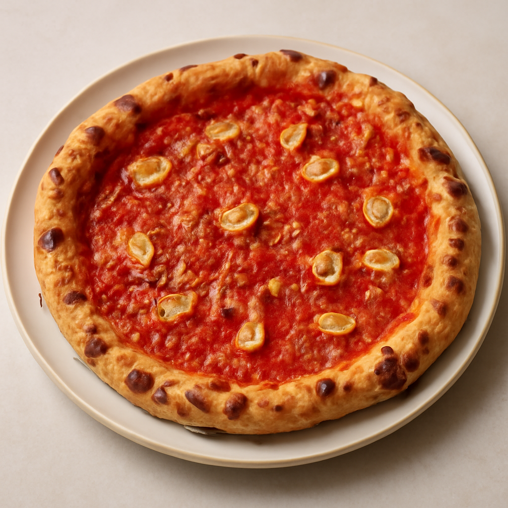 PIZZA AGLIO, OLIO E PEPERONCINO