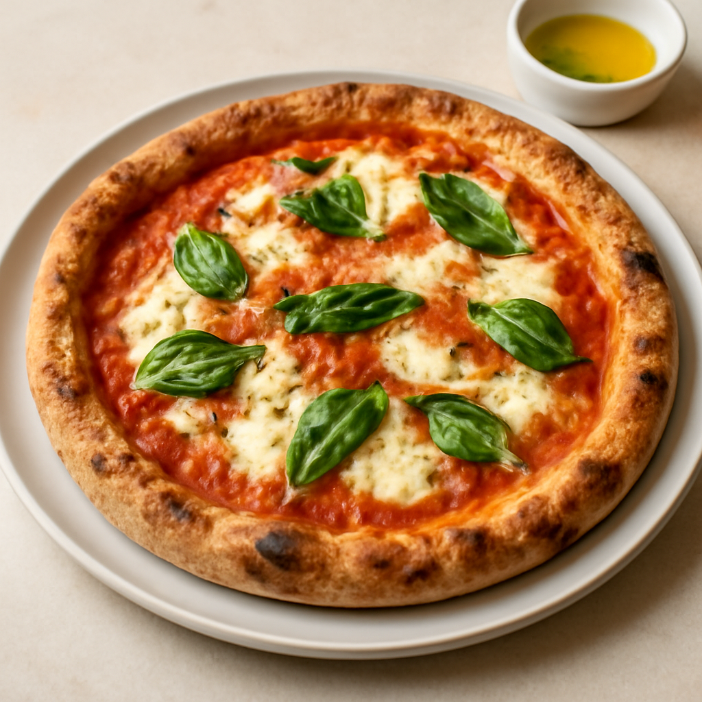 Pizza Margherita alla siciliana
