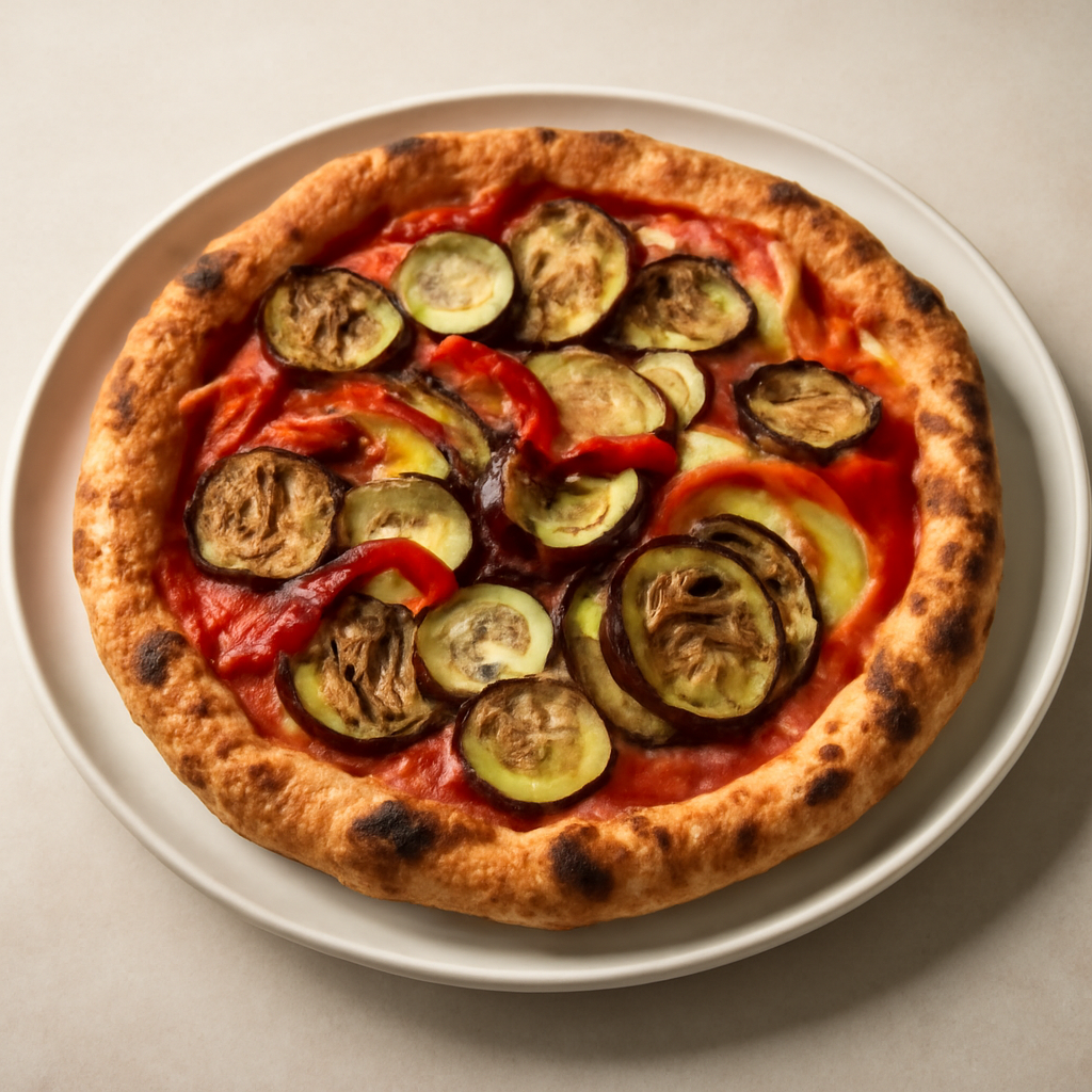 Pizza vegana