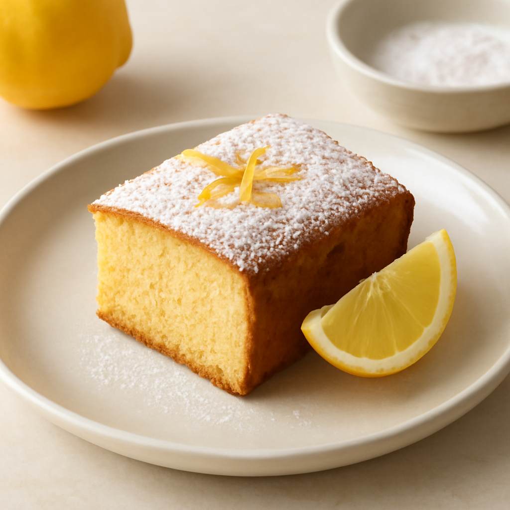 PLUM CAKE AL LIMONE