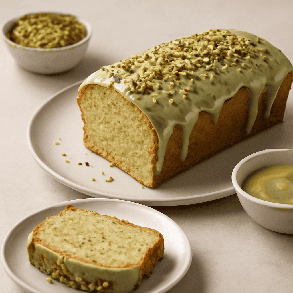 Plumcake al pistacchio