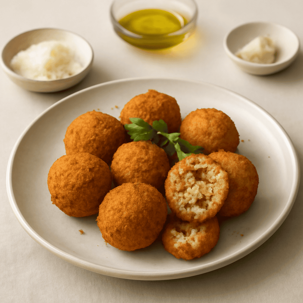 polpette di pane fritte