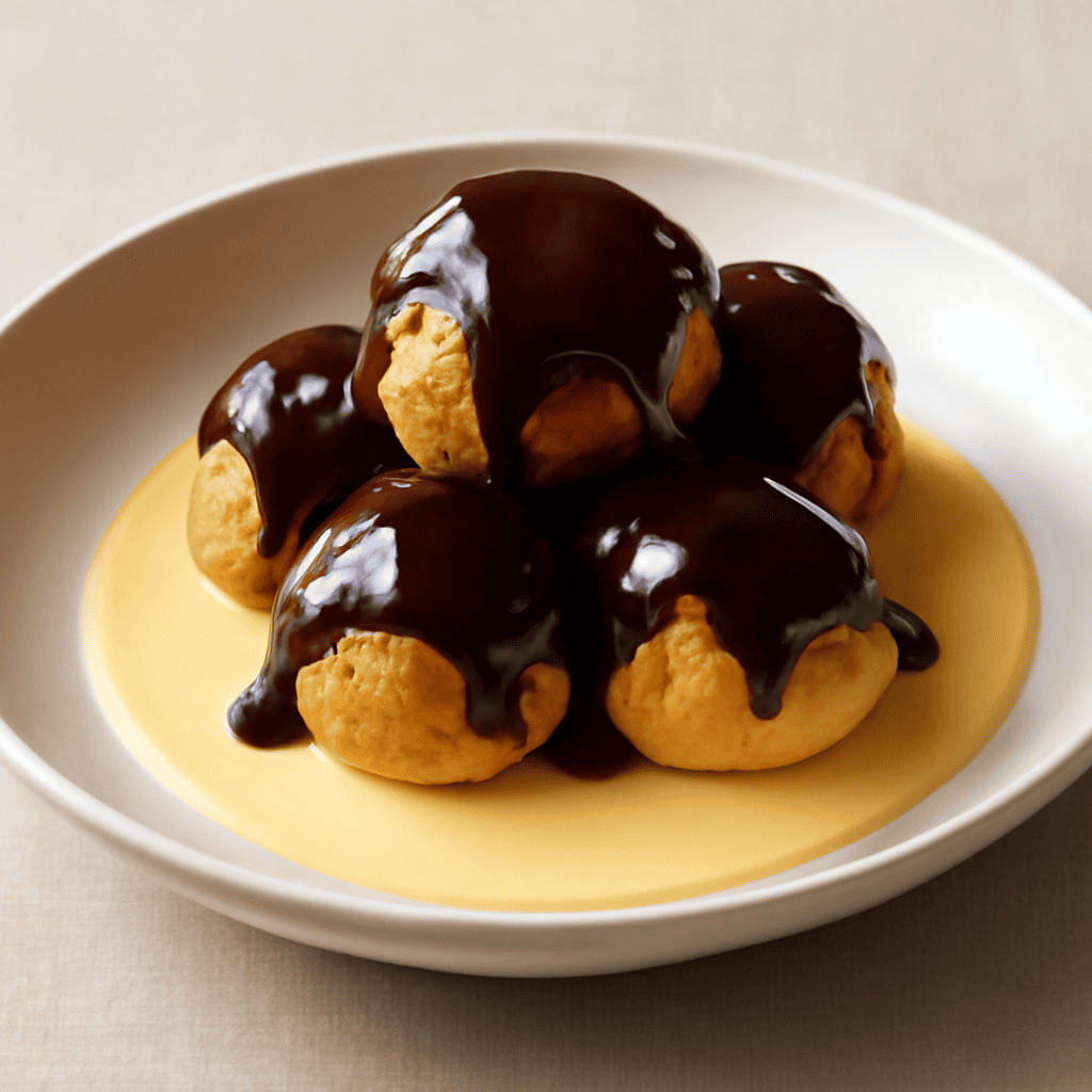 Profitterol allo zabaione